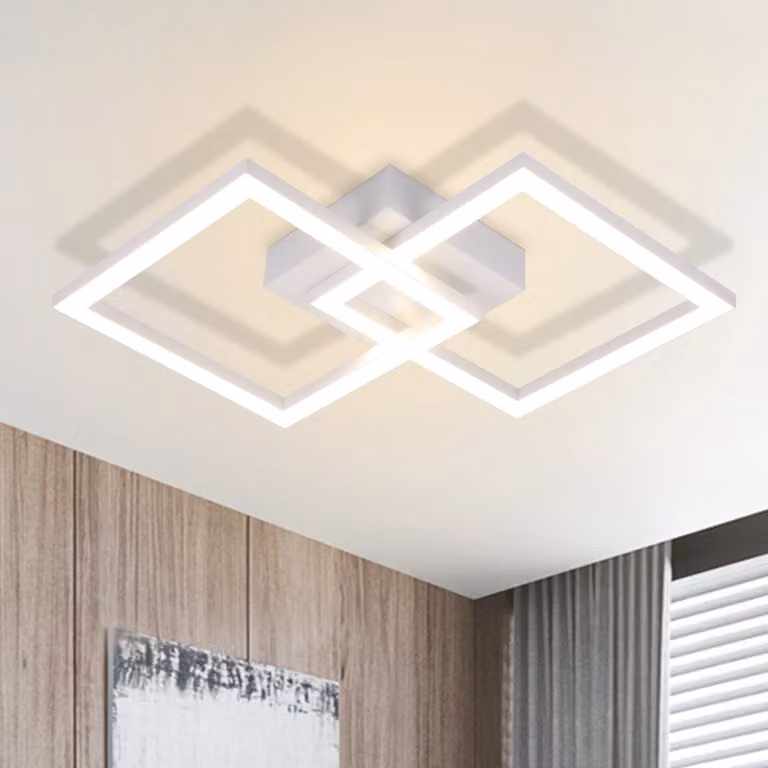 ZMH lampada da soffitto LED lampada da cucina moderna 24W 4000K lampada da soggiorno design lampada da corridoio bianco neutro lampada da camera da letto illuminazione da soffitto corridoio bianco per camera dei bambini camera da letto