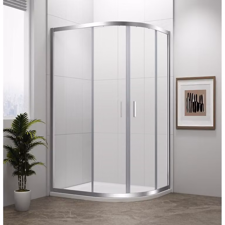 EASY LINE cabina doccia quadrante 900x800 mm, L/R, vetro trasparente