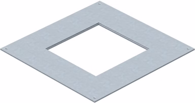 OBO Bettermann Vertr coperchio di montaggio 250-2 f. GES4 SCAVATO 250-3 4