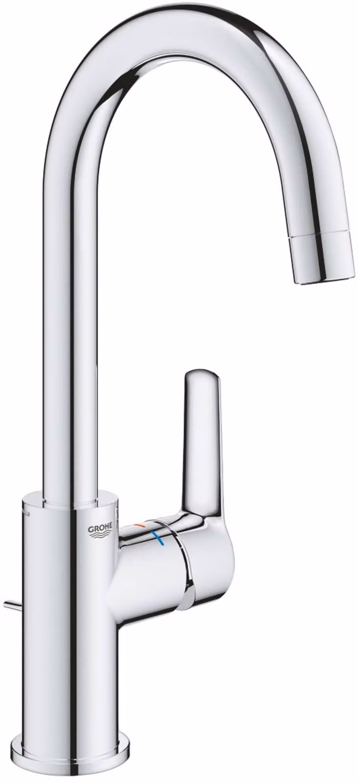 Grohe Start Mitigeur monocommandé pour lavabo, L-Size, portée 140mm, avec vidage à tirette, 24203002, 24203002