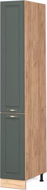 Armadio da farmacia Fame-Line Verde-oro rustico/Rovere dorato 30 cm Vicco