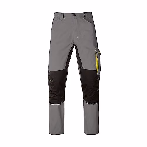 Kapriol Pantaloni da Lavoro Slim Grigio - Tessuto Resistente, Tasche Cargo - Taglia M