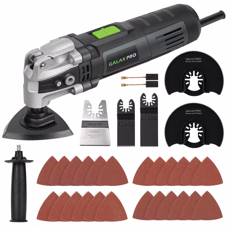 Utensile multifunzione oscillante - Potenza: 400 W - Alimentazione: 220 V - 33 accessori - Utensile professionale