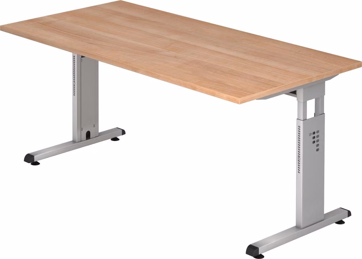 HAMMERBACHER VOS16/N Schreibtisch 160cm nb,si