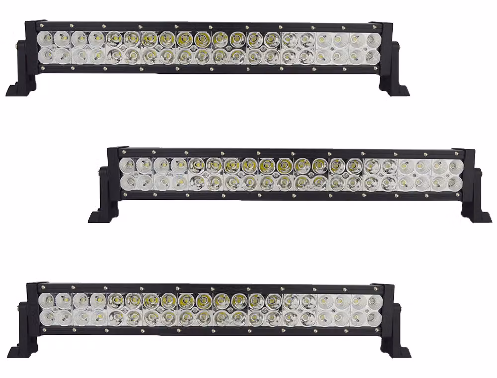 Greenmigo 3pcs 120W 27 pollici LED luce di lavoro offroad luce di lavoro per moto jeep ATV off-road camion NUE