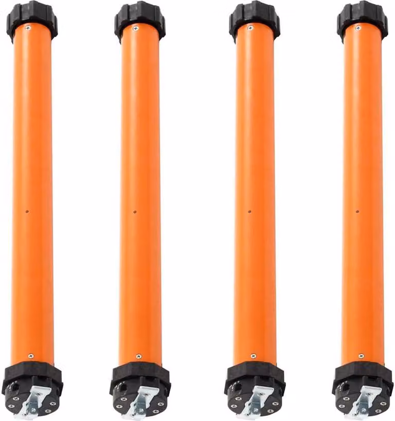 vidaXL Motori tubolari 4 pezzi 40Nm