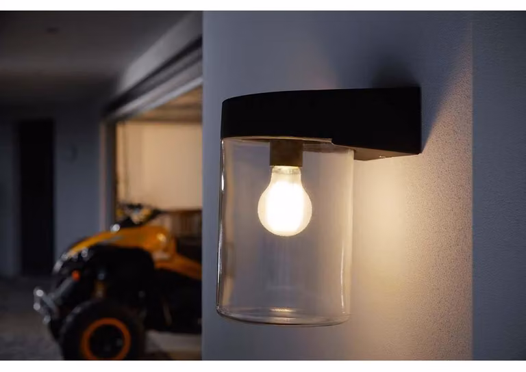 Lampada a LED Osram da parete o soffitto, adatta per uso esterno, attacco E27, serie Endura Classic Bold