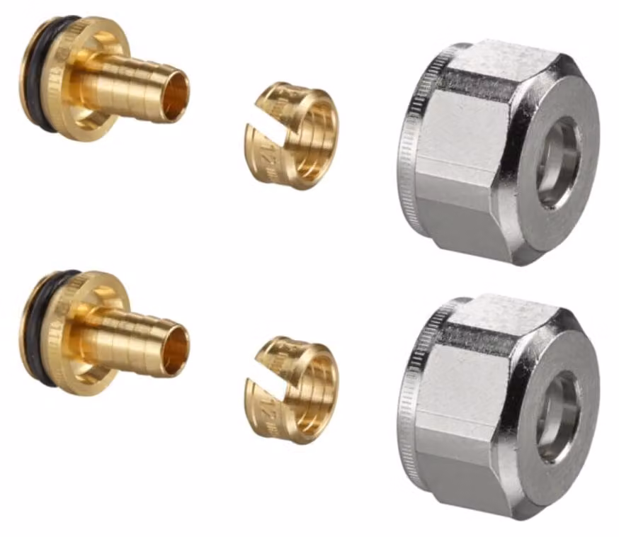 Raccordo a compressione OV Ofix K a 2 vie, f AG 3/4Z Eurocone 16x2mm