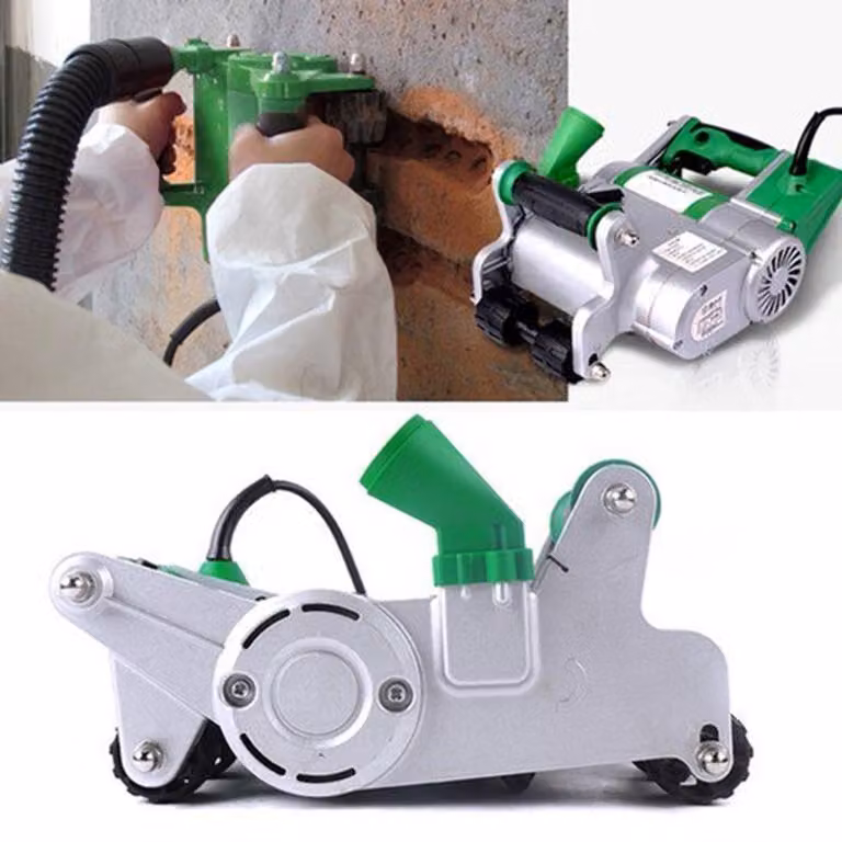 Macchina per scanalature elettrica - 1100 W - Profondità di taglio: 30 mm - 220 V - Lega di alluminio - Verde