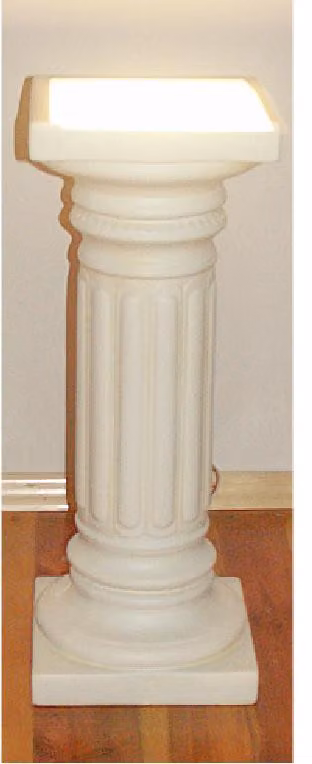 Design Leuchten Leuchte Lampe Spalten Lampenschirm Dekolampe Beleuchtung 6835