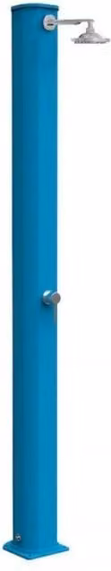 Doccia Solare in Alluminio Big Jolly Arkema Design Blu con Miscelatore 25 Litri Cv-A300/5012