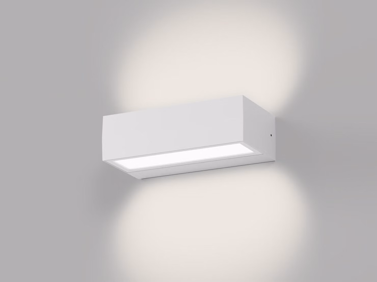 LED2 5238351 Lampada da esterno KVADER II, bianco
