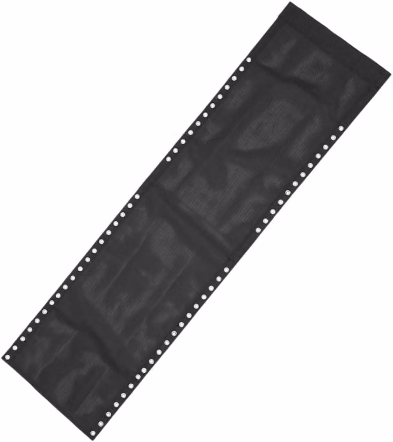 Protezione da parete in acciaio inossidabile Ø 32 cm, H 2 cm