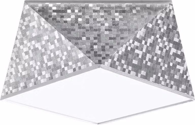 LUMILO IMPACTO Lampada da soffitto E27, argento, dimmerabile