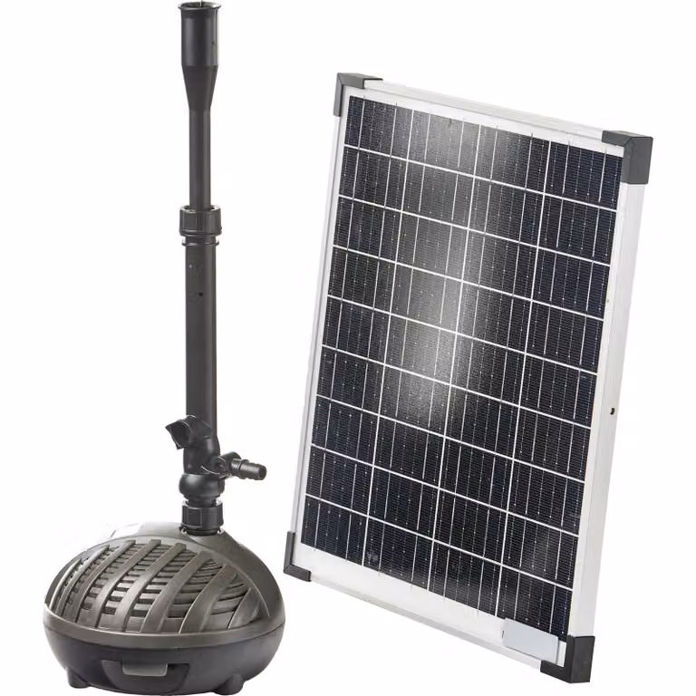 Set pompa solare per laghetto 1000 l/h HYBRID