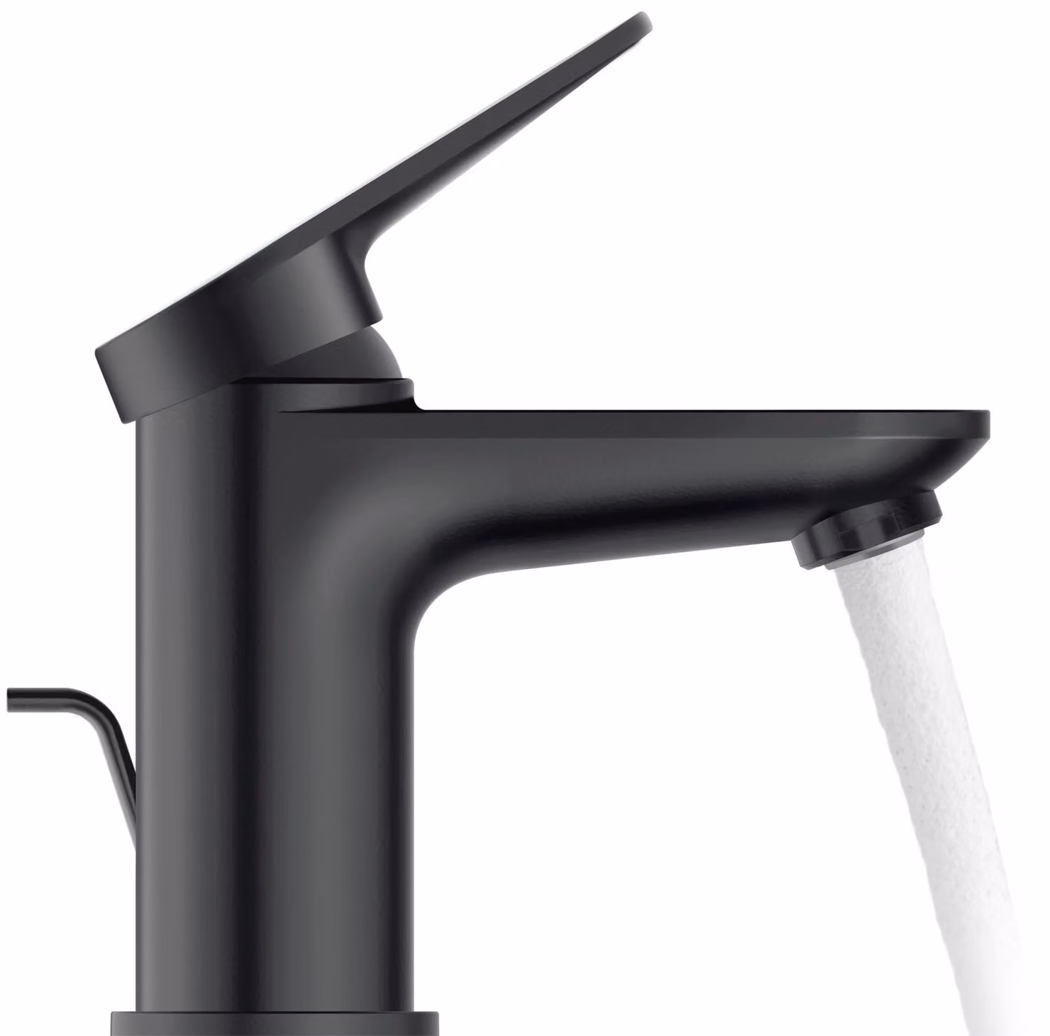 Duravit Wave Mitigeur monocommandé pour lavabo, saillie 95 mm, avec garniture découlement, WA1010001046, WA1010001046