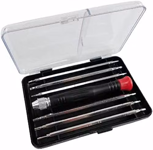 Set giraviti di precisione 6 pz