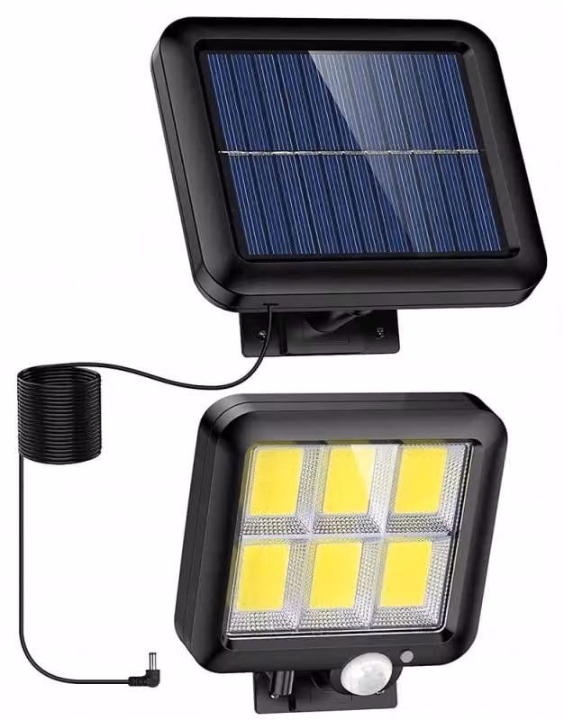 120 LED lampada solare luce solare con sensore di movimento all'aperto sensore proiettore faretto
