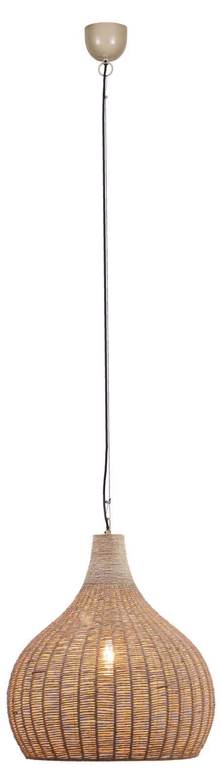 Lampade TRIO Lampada a sospensione JANNE DH 54x183 cm nera