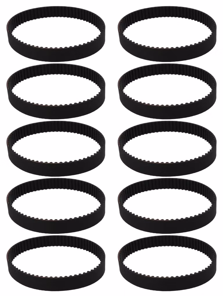 10 cinghie di distribuzione, modello 142-2GT, lunghezza 142 mm, larghezza 6 mm, 71 denti