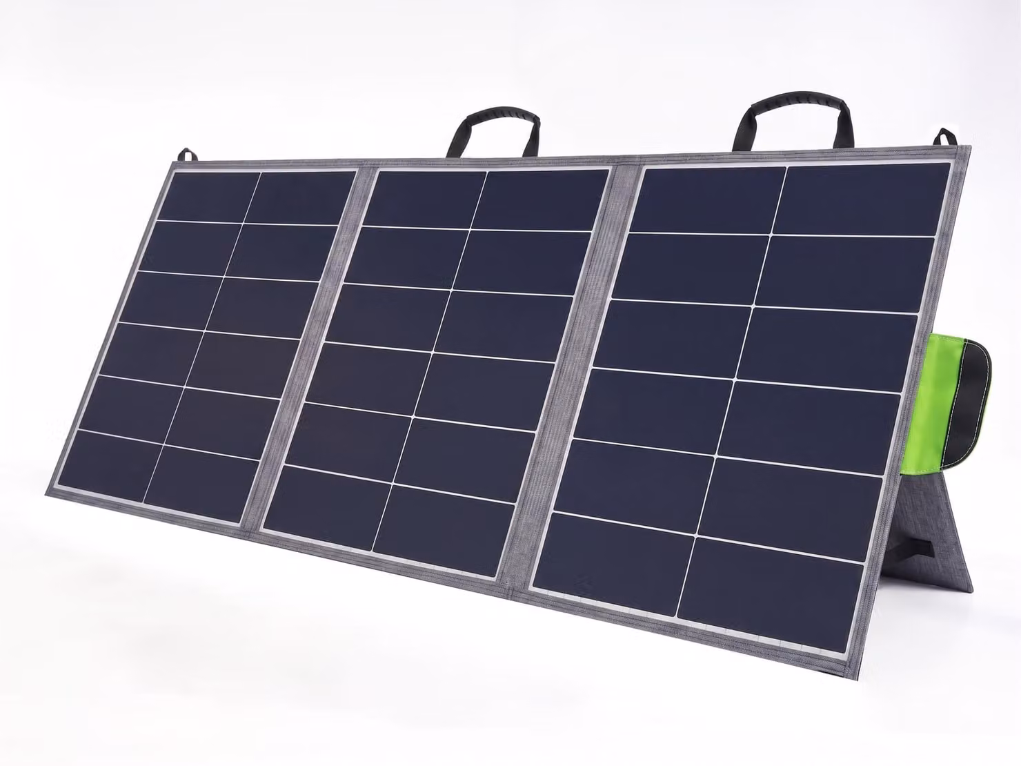 Pannello solare portatile da 100W per centrali elettriche, caricabatterie solare pieghevole da 20V, efficienza elevata del 25% per alimentazione di campeggi e camper, generatori solari per centrali elettriche