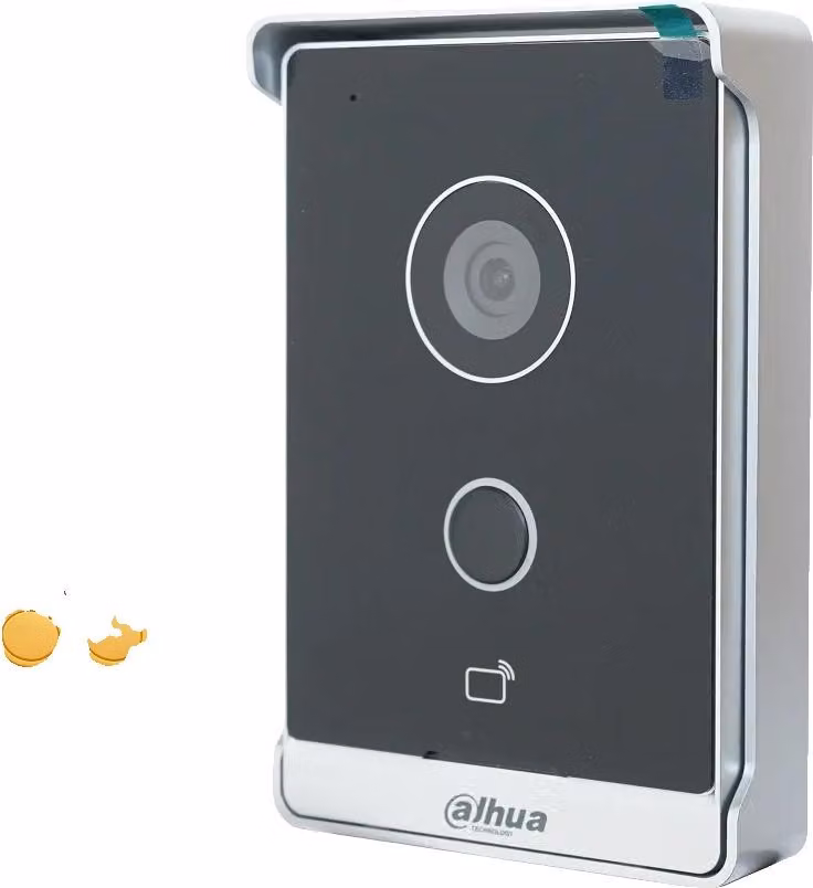 Postazione porta, compatibilità PoE, controllo accessi induttivo, con protezione antipioggia RFID