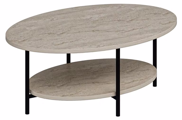 Tavolino da divano in marmo, dal design elegante e moderno