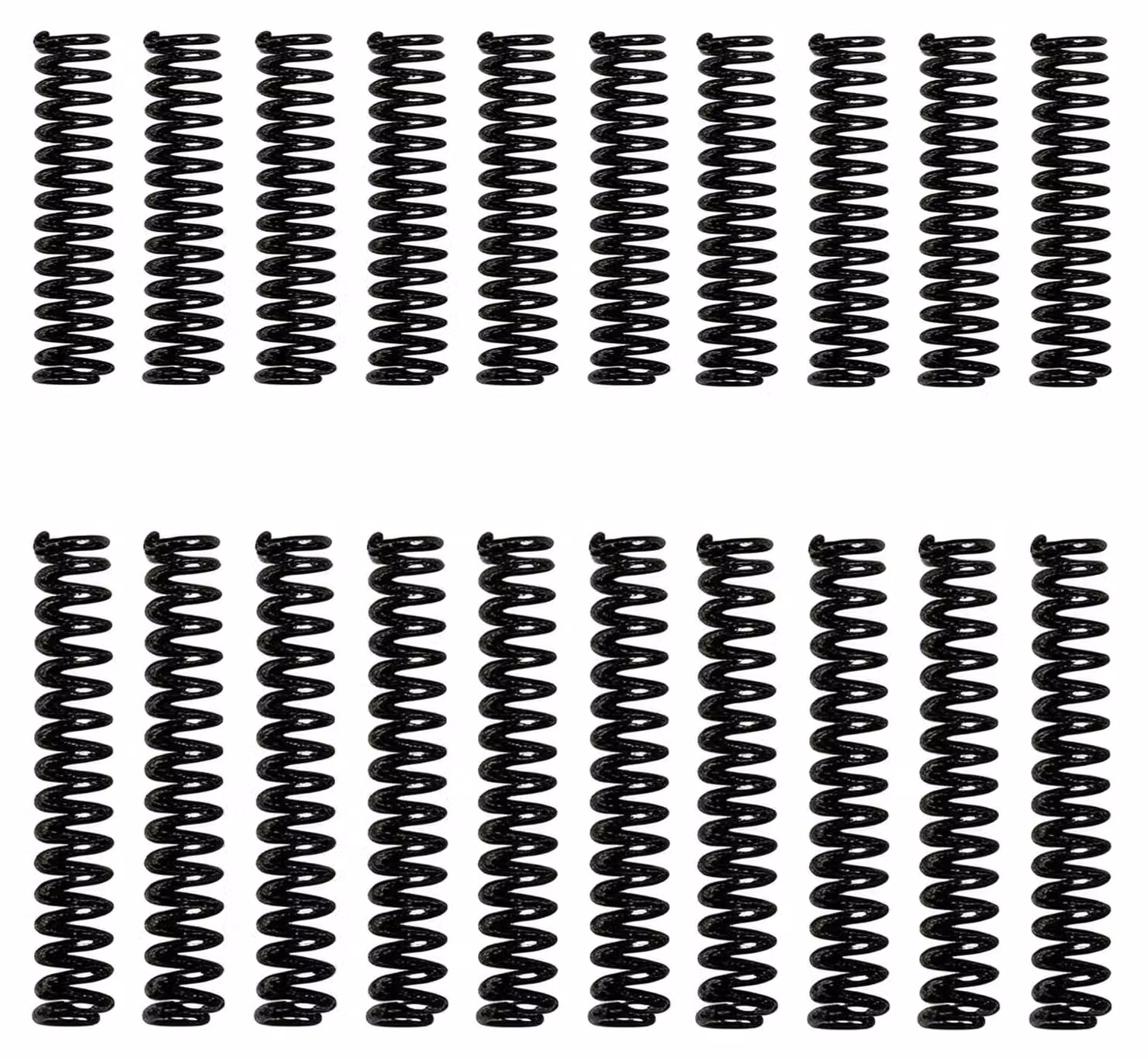 20 penne a sfera, nere, molto resistenti, in metallo, kit di riparazione
