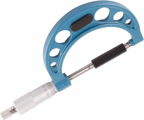 Misuratore di spessore di precisione in acciaio inossidabile 50-75 mm