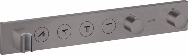 hansgrohe AXOR ShowerSolutions module de thermostat Select 600/90, encastré, 4 consommateurs, kit complet, 18357340, 18357340