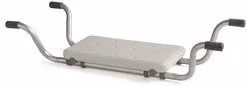 Sedile per vasca regolabile Gedy Bianco e Silver, portata massima 100 kg, altezza regolabile da 71 a 81,5 cm