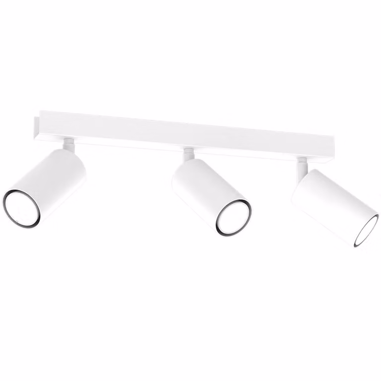 Faretto da parete e soffitto 3xGU10 Milagro Hudson MLP8803 bianco