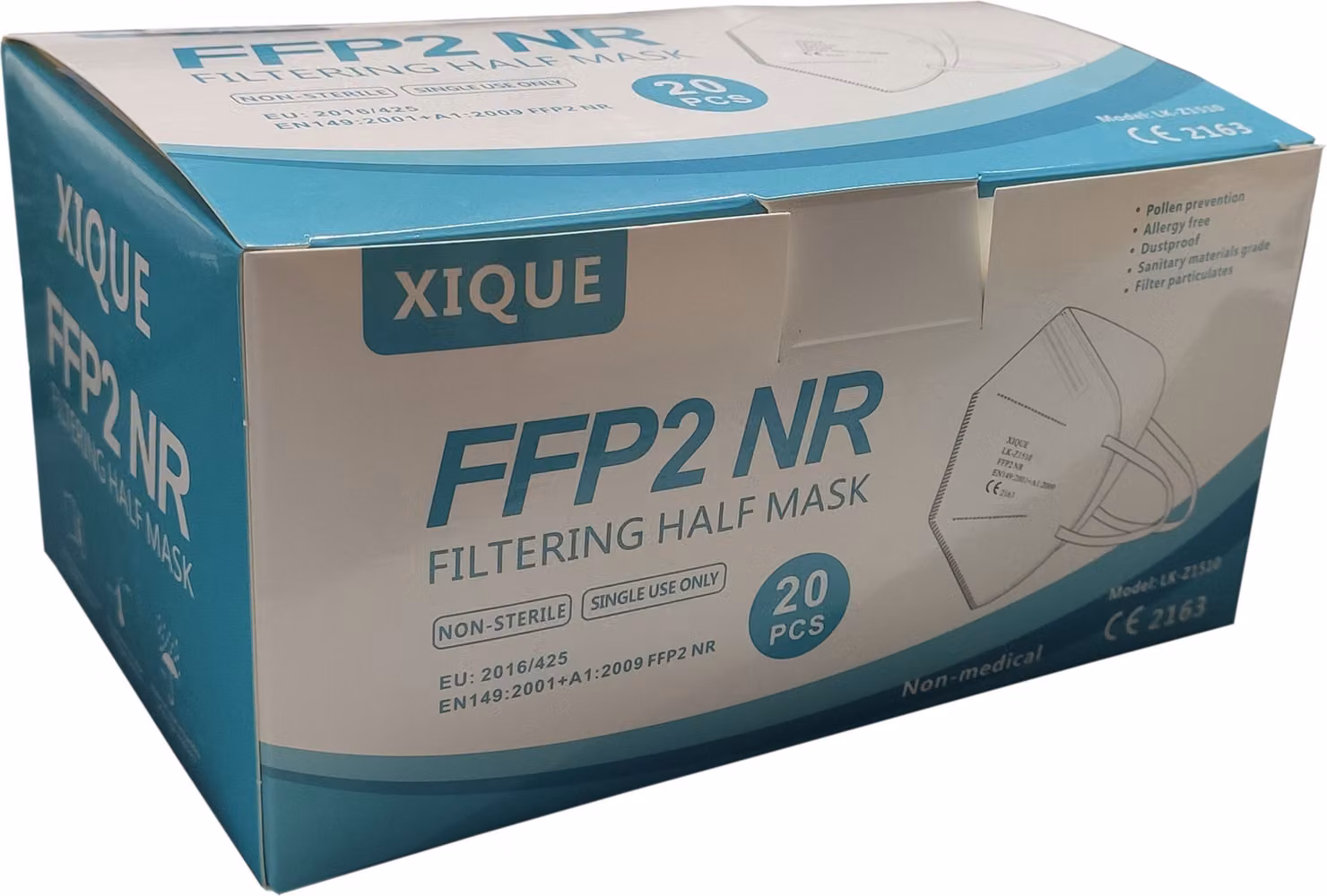maschera 20x FFP2 certificata