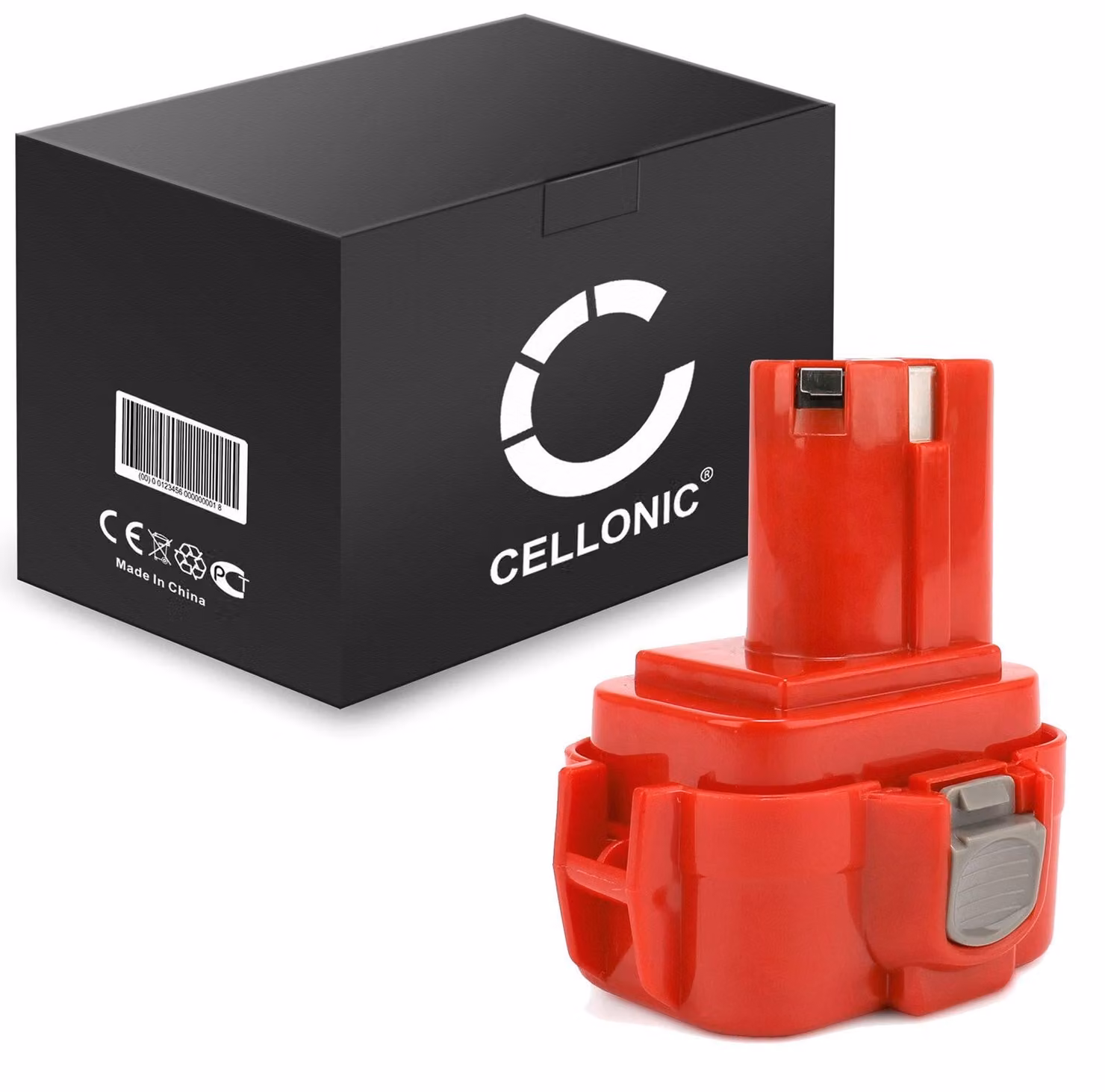 CELLONIC Batteria compatibile con Makita BMR100, 6203D, ML903, 6222D, 9120