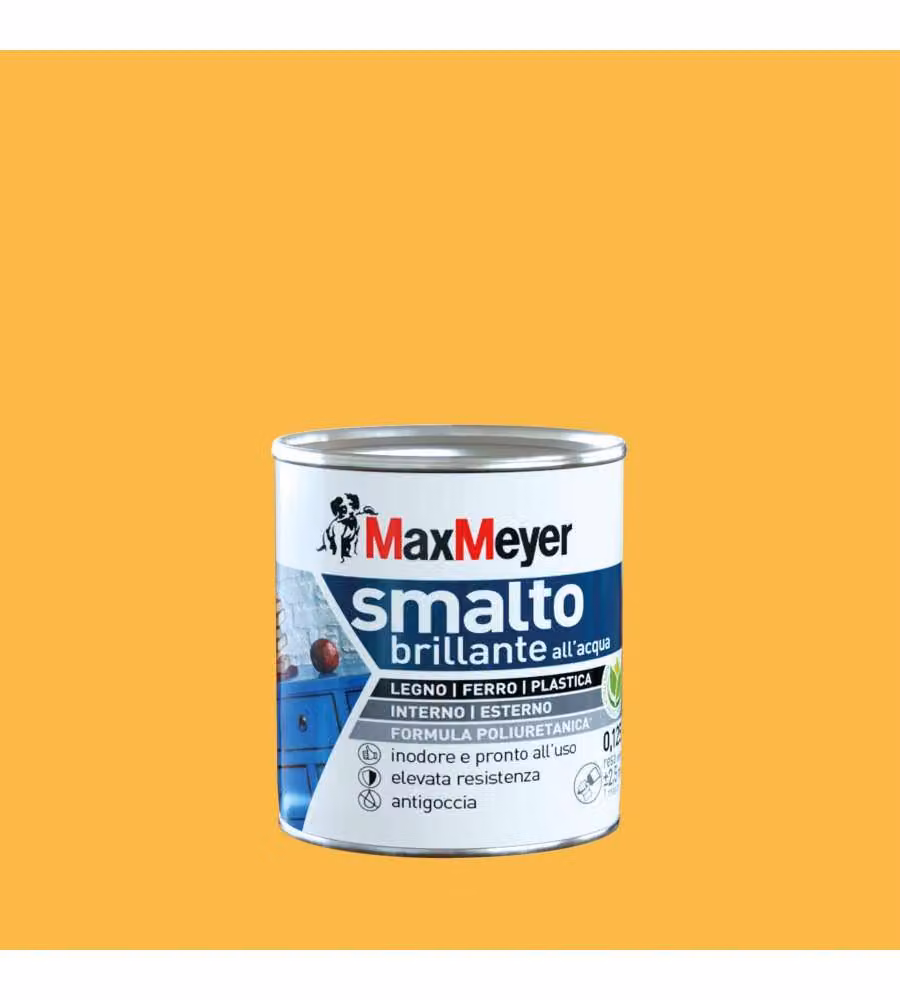 MaxMeyer Smalto Brillante Giallo Estate - 0,125 l