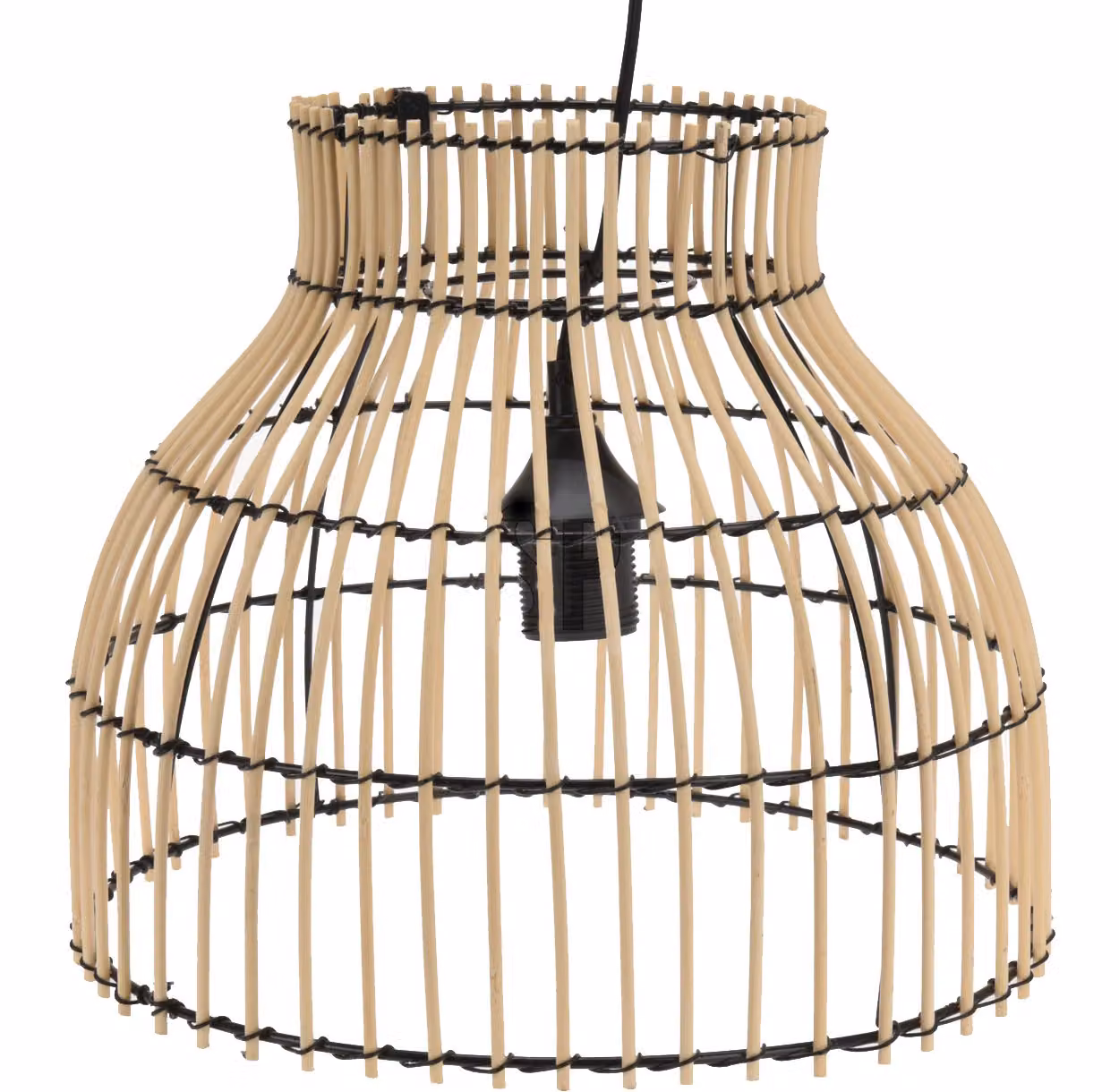 Lampa sufitowa bambus Naturale 31x26 cm