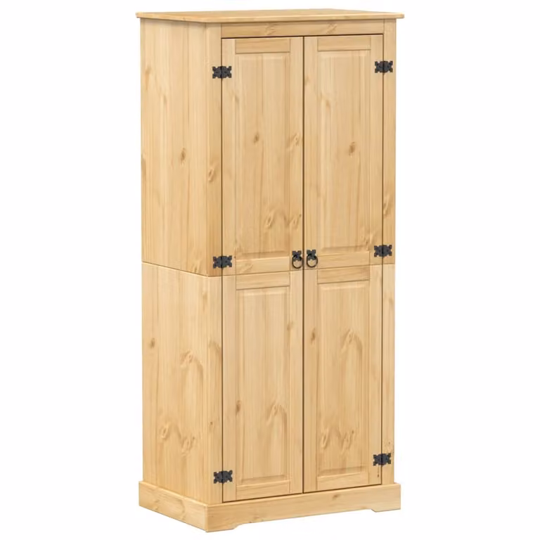 Armadio  76x50x170 cm in Legno Massello di Pino