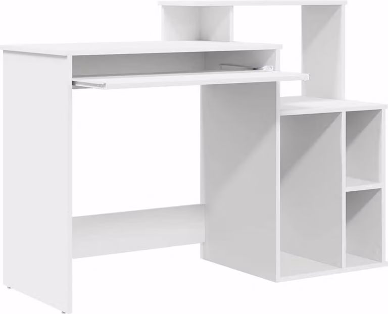 Scrivania Bianco 120,5 x 44 x 88,5 cm Legno multistrato
