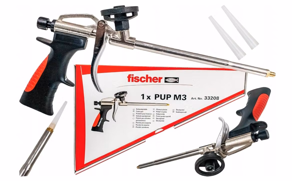 Pistola Fischer per metallo espanso PUP M3