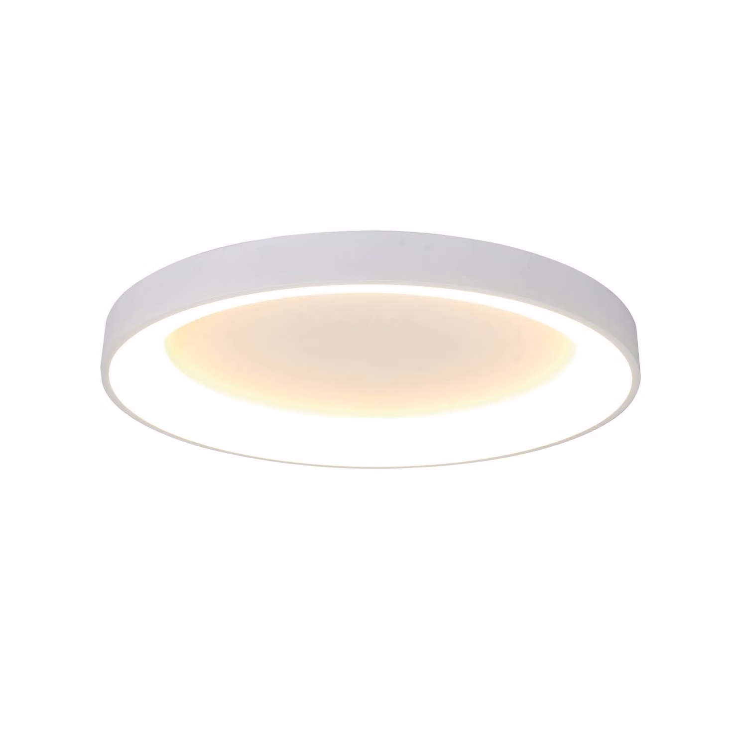 Mantra Iluminación Plafoniera a LED Niseko II, dimmerabile, Bianco / Opale, Soggiorno / Sala da pranzo, Alluminio, Moderno, Plafoniera LED