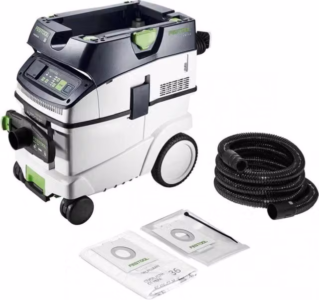 Aspiratore Festool Cleantec CTM 36 EI AC-LHS 2400W Bianco – 1