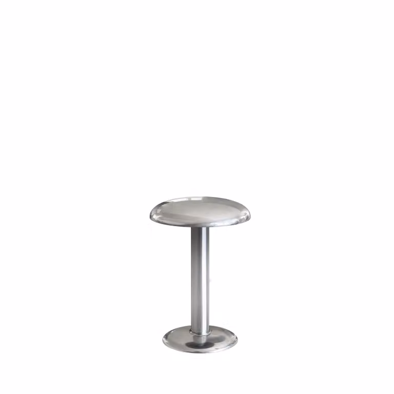 Flos - Gustave Residential - Lampada da tavolo - Argento Lucido