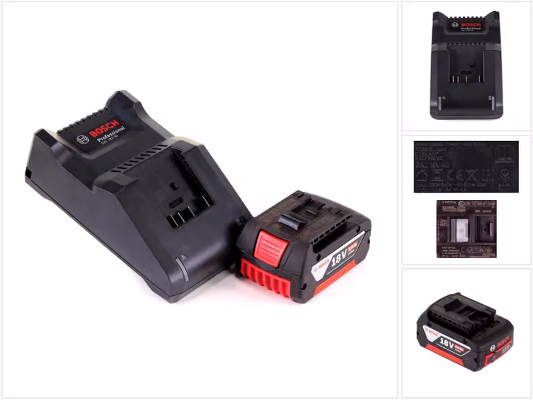 Bosch Starter Set 18V con 1x batteria GBA 5,0Ah + caricabatterie GAL 18V-40