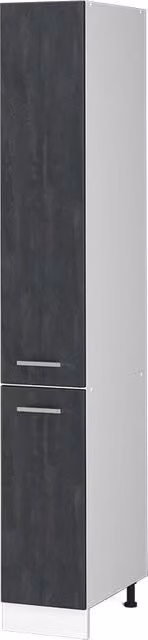 Armadio da farmacia R-Line Calce nera/Bianco 30 cm Vicco