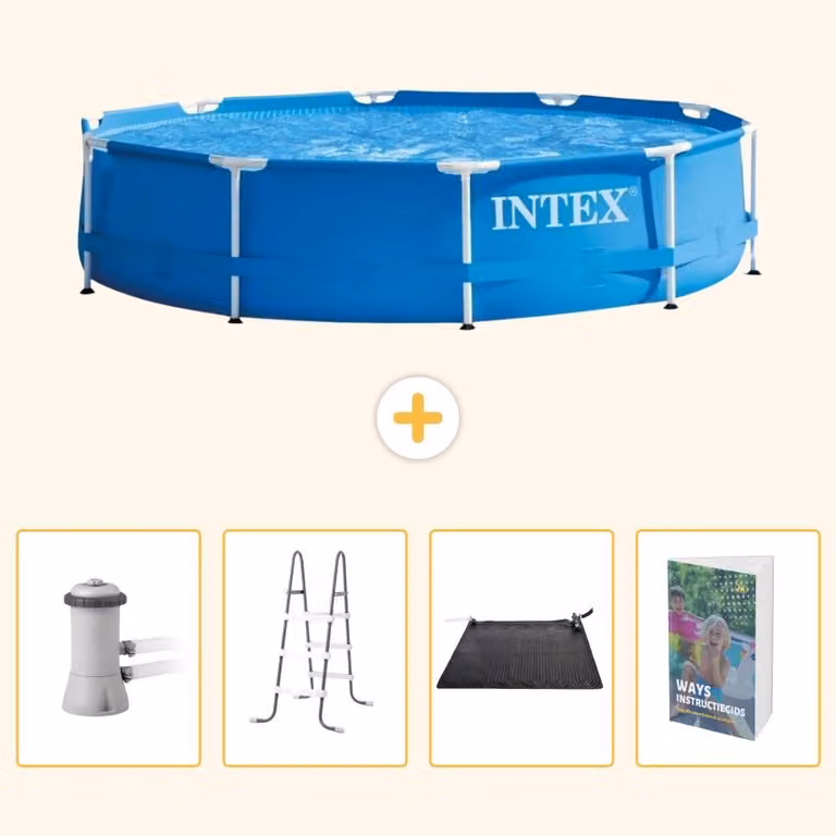 Piscina fuori terra autoportante - 366x76 cm - composta da 5 parti - Modello SCB128