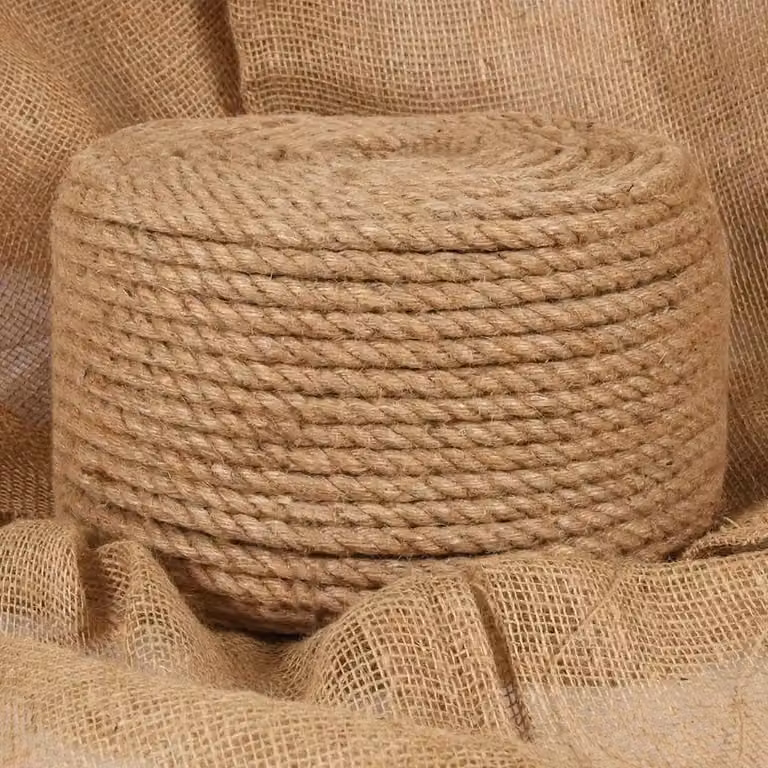 Corda in juta 100% vidaXL colore beige, diametro 12 mm, lunghezza 250 m