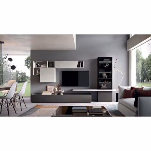Parete attrezzata contemporanea LK31 Spar