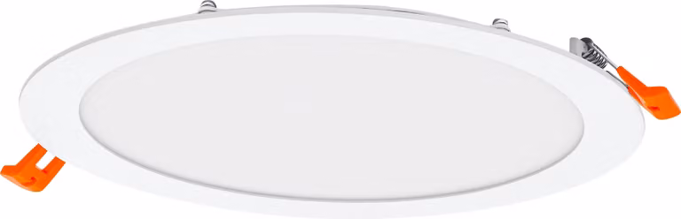OSRAM Luce da incasso LED ultra slim, 22W, 2000lm, 3000K, IP20, bianco caldo, Ø 225 mm, bianco caldo