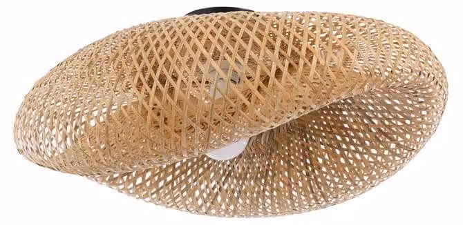 Immax BOHO HILO, lampada da soffitto di design, D60 cm. E27, bambù