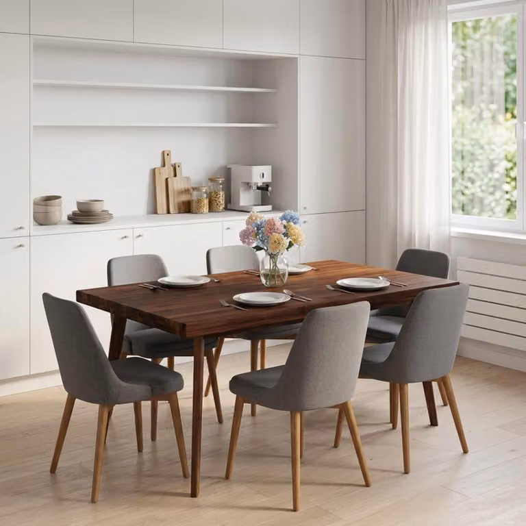 Piano del tavolo rettangolare in legno di acacia vidaXL, colore marrone, L 80 cm x P 60 cm x H 3 cm